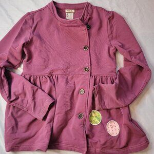 Matilda Jane mauve jackets with cute embellishments, size 12, $35, EUC